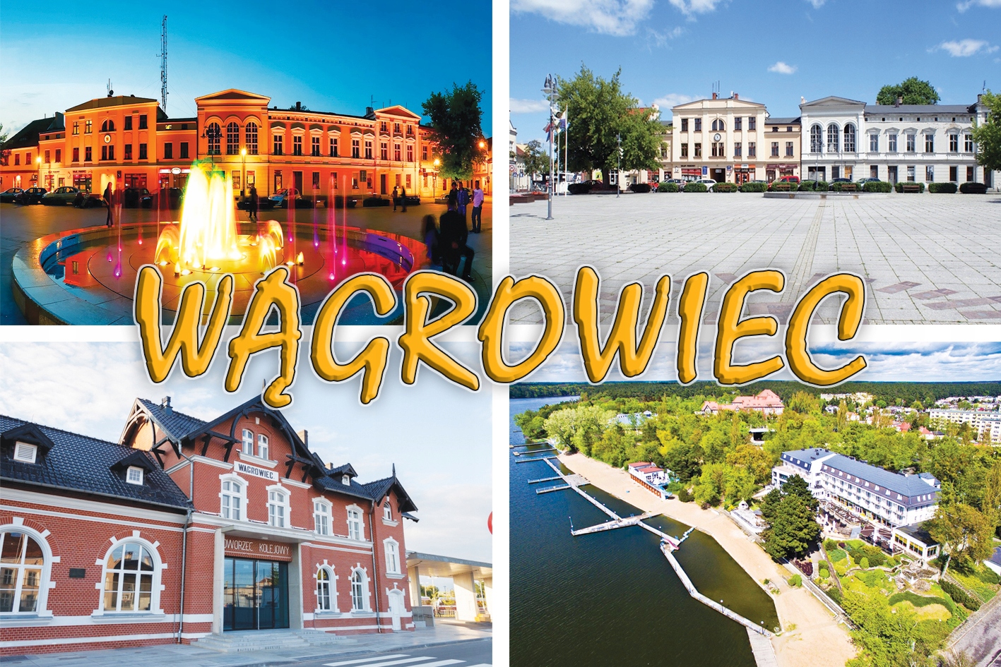 

Magnesy na lodówkę miasta Polski - Wągrowiec