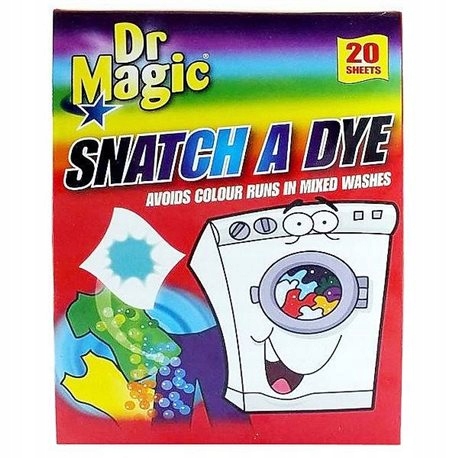 

Dr Magic Chusteczki do Prania Wyłapują Kolor 20szt