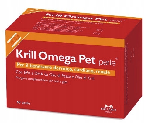 Krill Omega Pet cane e gatto 60 kapslí Nbf Lanes