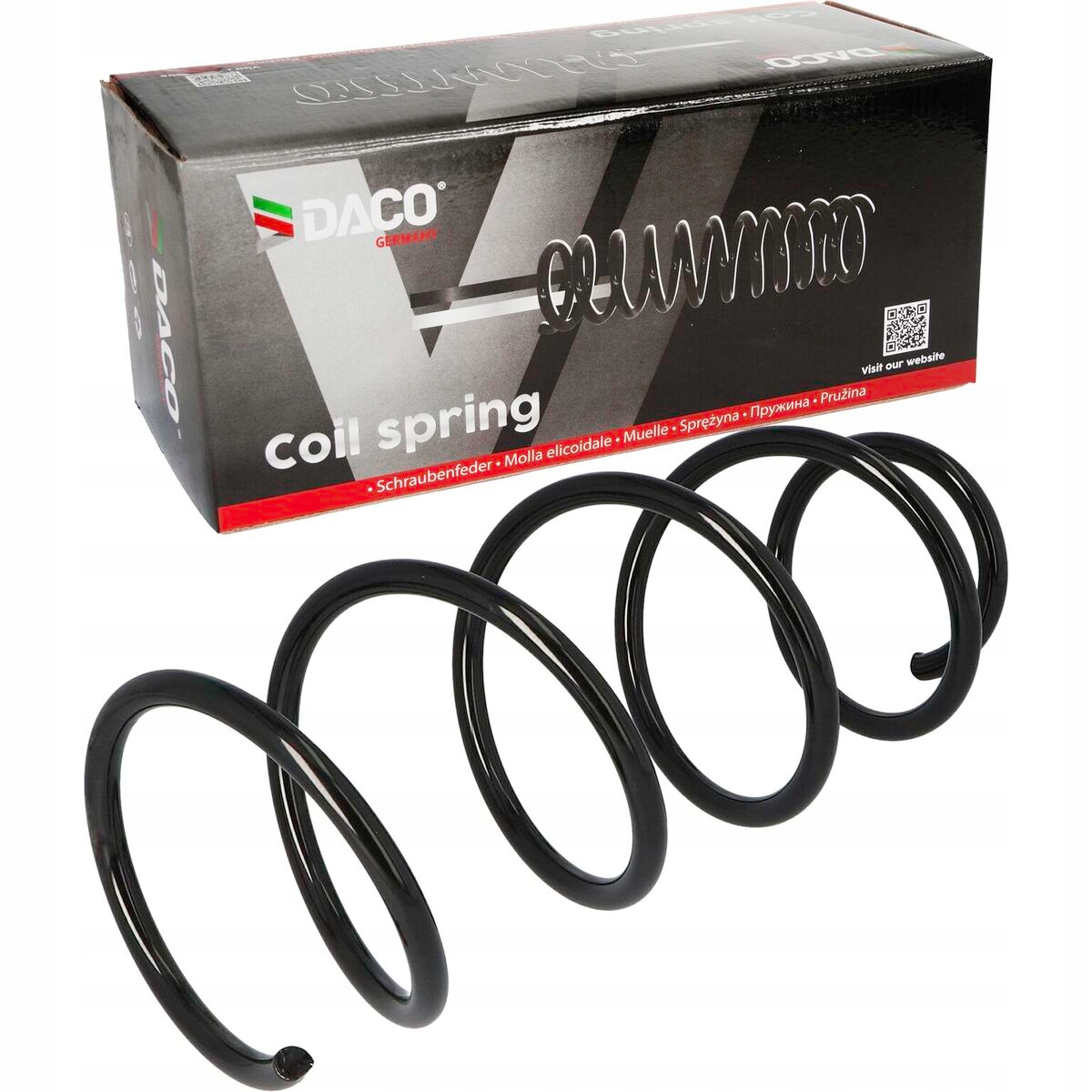 800320 - Пружина подвески X2 DACO ПД BMW E87 E81 E90
