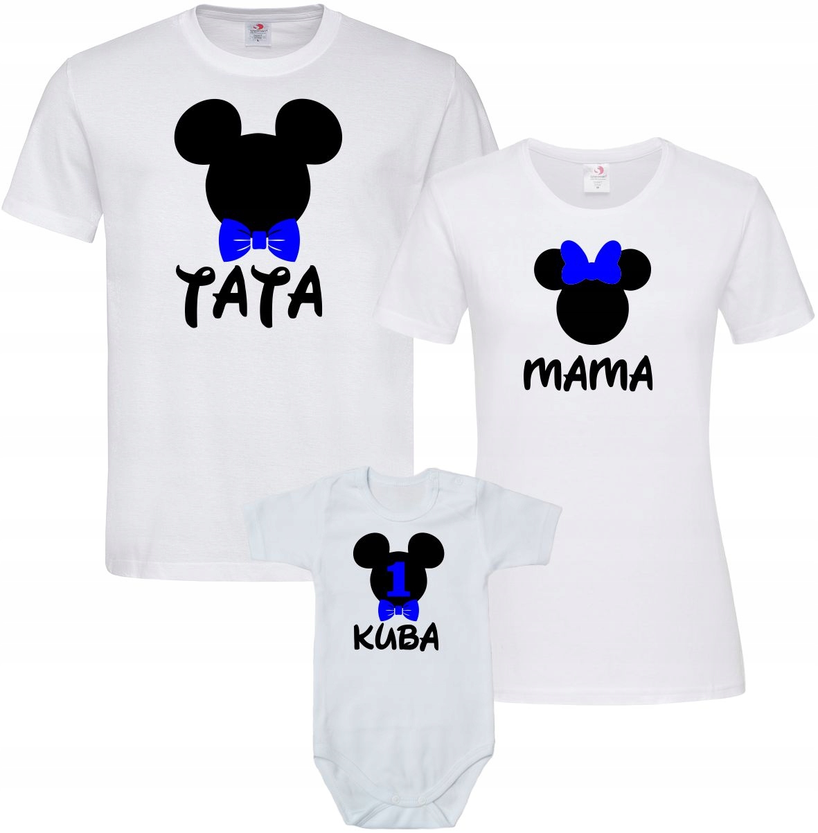 

Komplet Koszulek Na Urodziny Roczek Z Body Rok