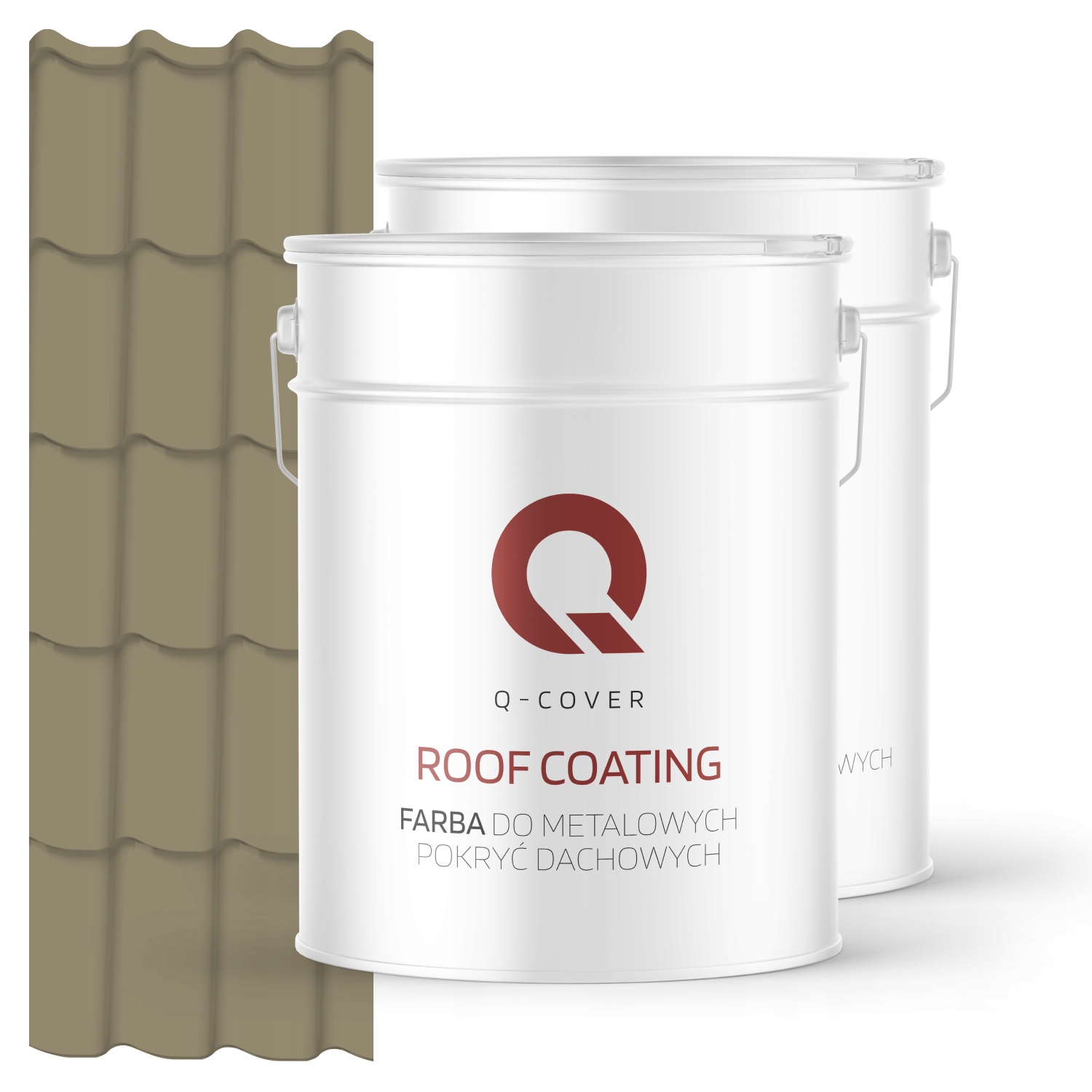 Farba Na Kovové Strechy Podložka Sivá Žltá Ral 7034 74 m2 Satén