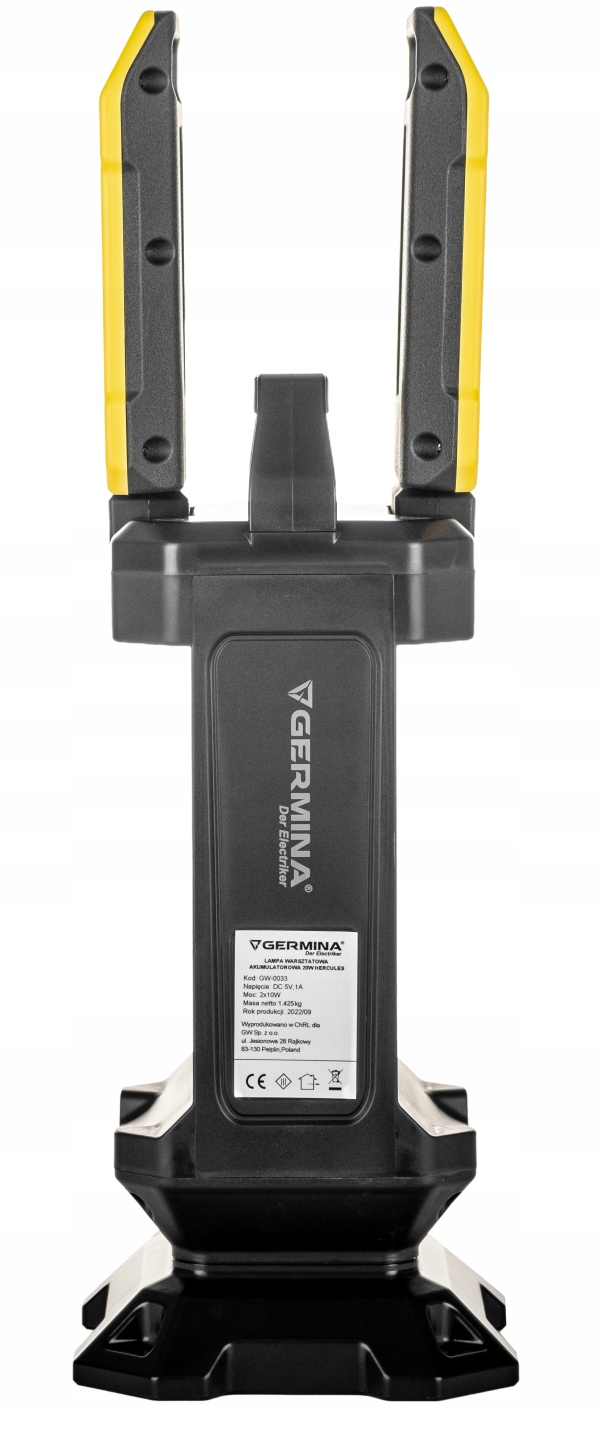Naświetlacz lampa halogen LED 2x10W GERMINA HERKULES GW-0033