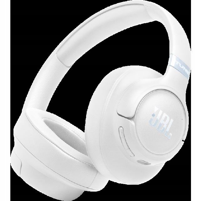 Jbl Tune 780NC, bezdrátová sluchátka s adaptivním potlačením hluku, bílá