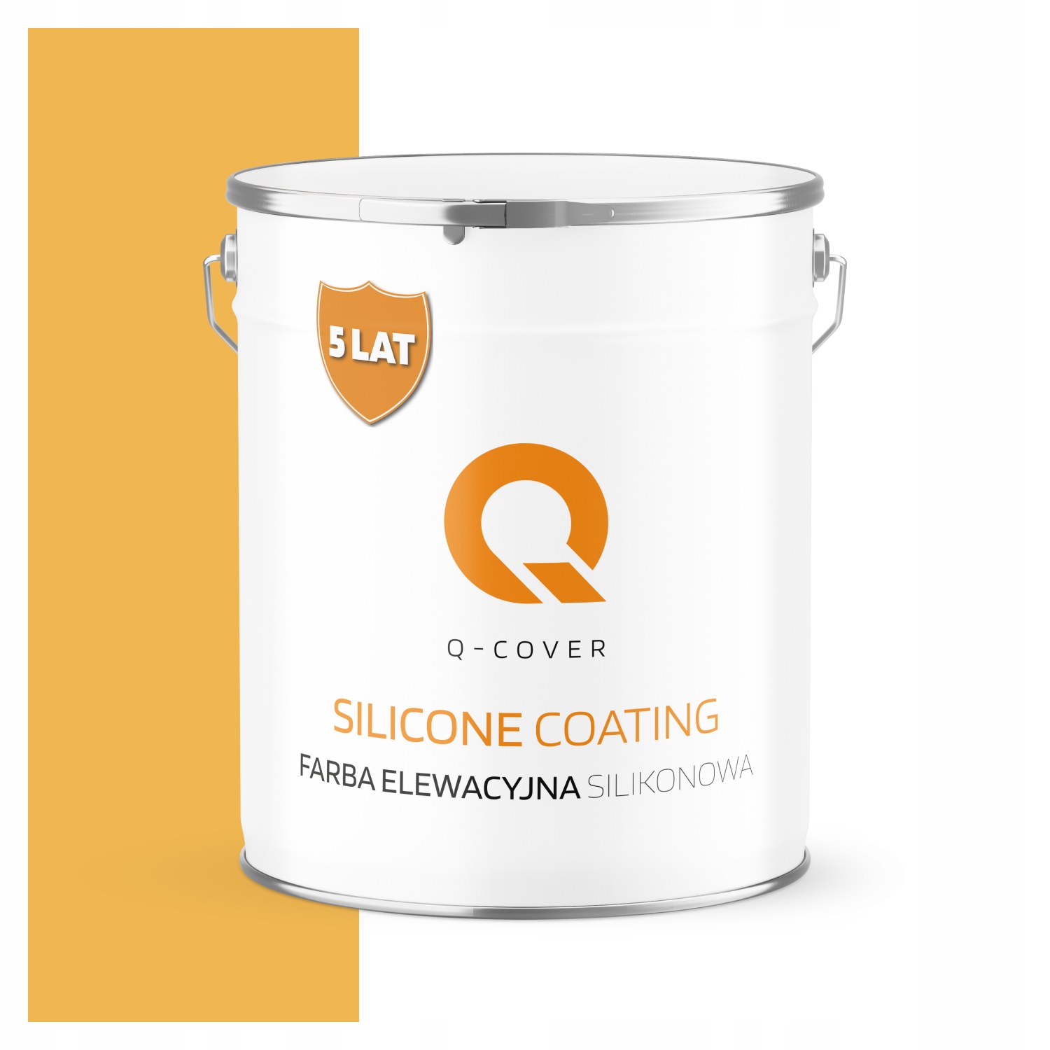 Fasádna Silikónová Fasádna Farba Žltá Intenzívna F636 5 L