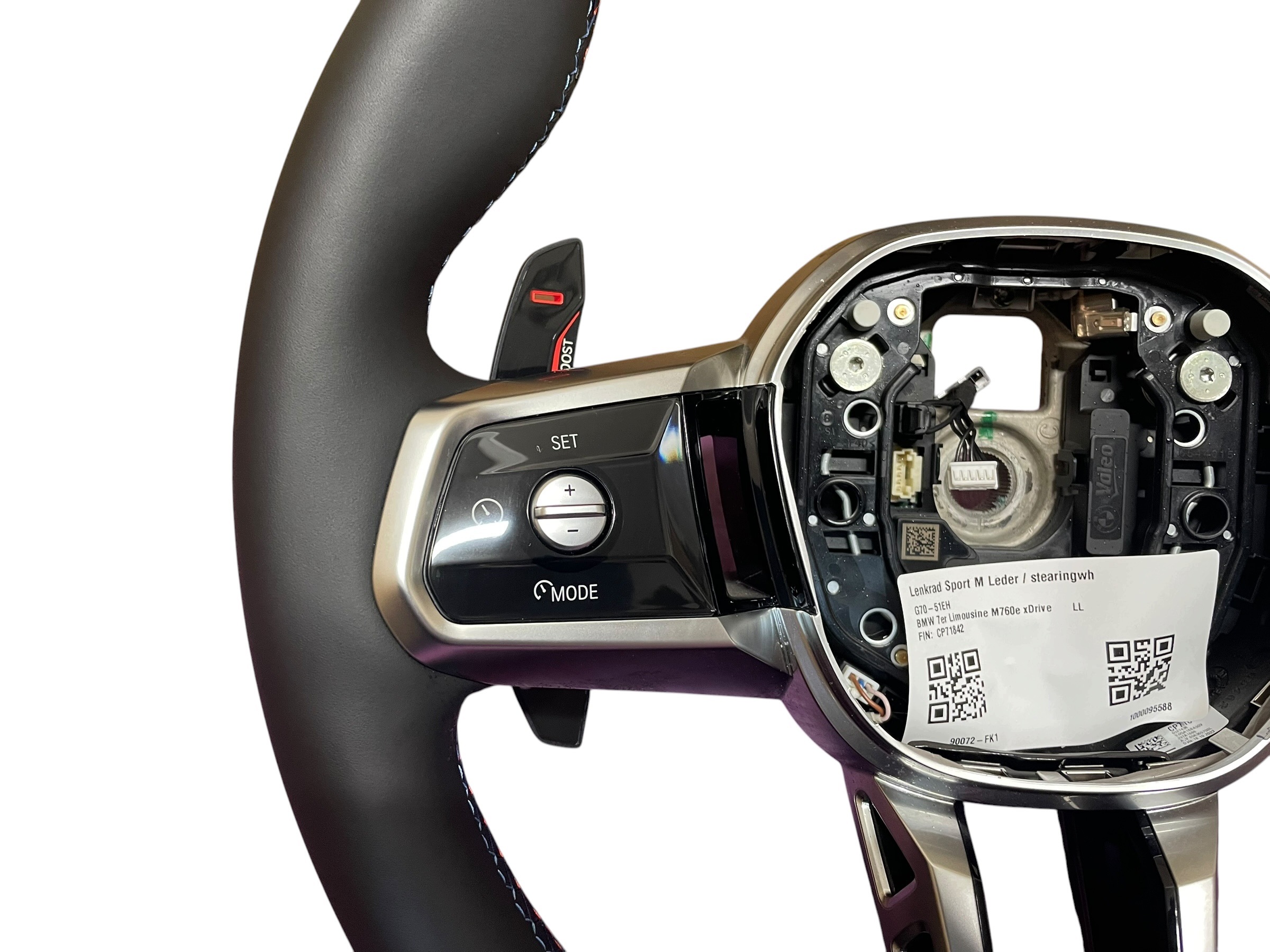 steering wheel, M PERFORMANCE with shifting BMW 7 i7 G70 original IDEAL