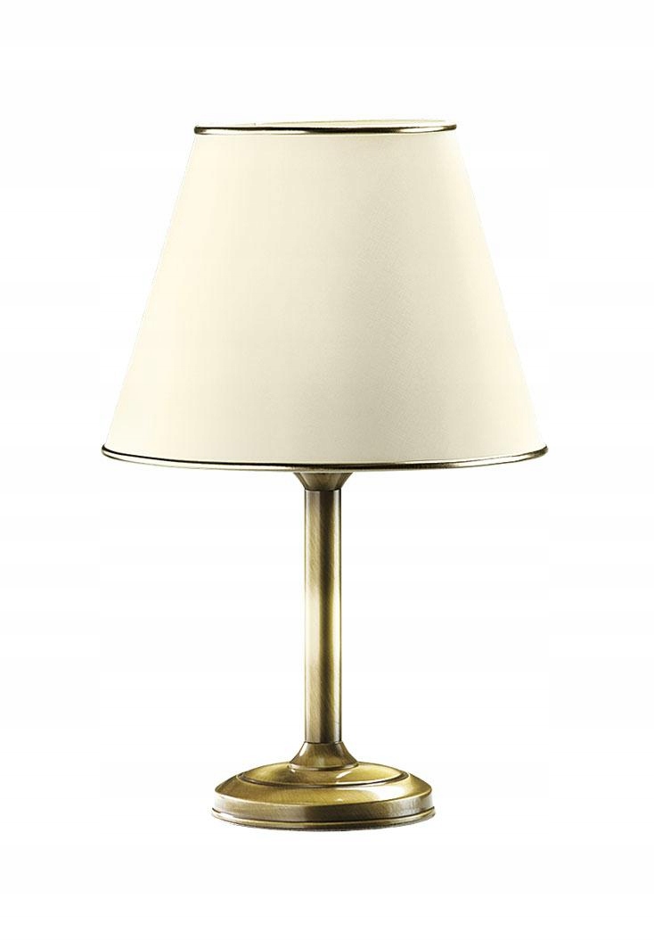 Nočná lampa Classic Patina Ecru Abažur 1xE27 56 cm Stolová lampa do izby