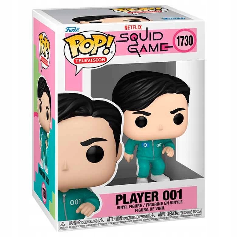 Funko Pop! Figurka kolekcjonerska Squid Game PLAYER001 #1730