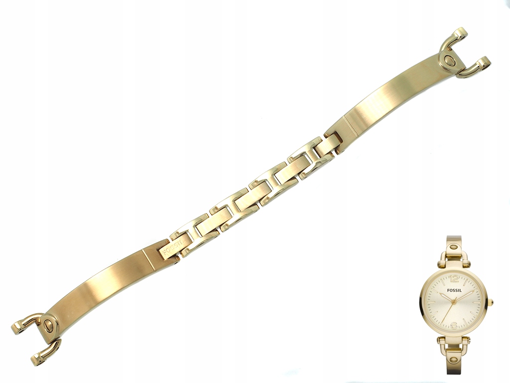 Náramek Fossil Georgia ES3084 ES3148 ES3565 ve zlaté barvě