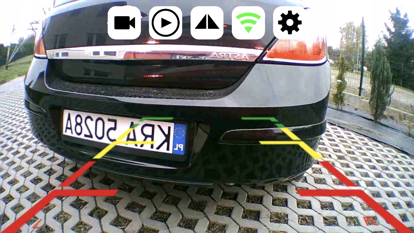 BEZPRZEWODOWA KAMERA COFANIA ANDROID APPLE Wi Fi Day view color