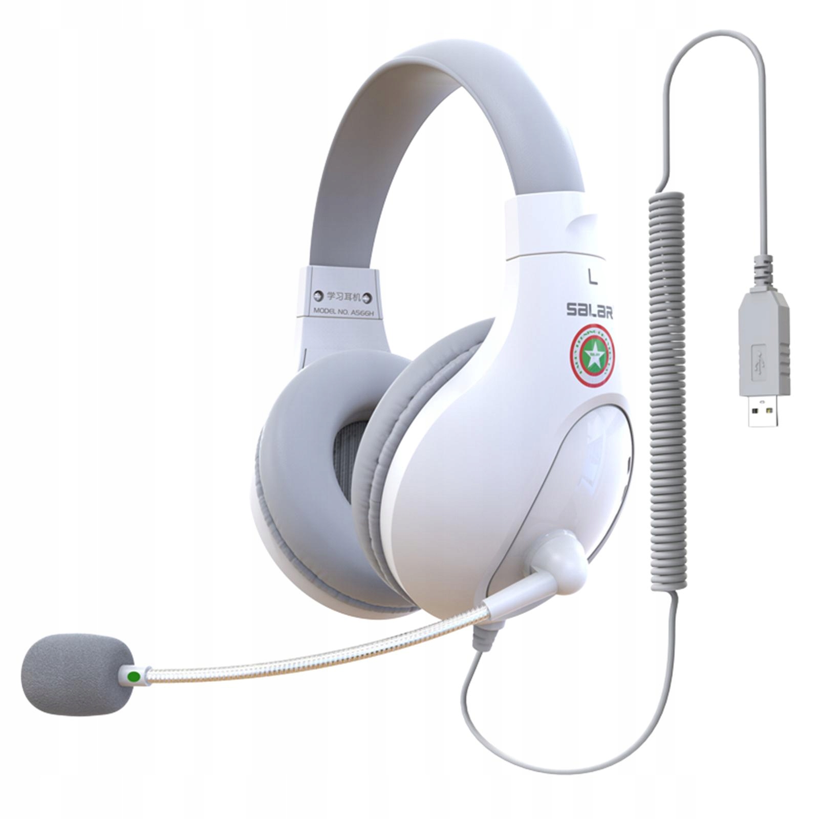 Student headphones with adjustable microphone Kod producenta BAOSITY-77024327