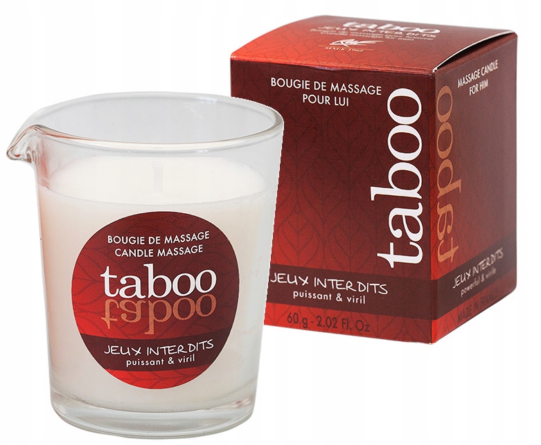 ŚWIECA do MASAŻU EROTYCZNEGO olejek dla NIEGO