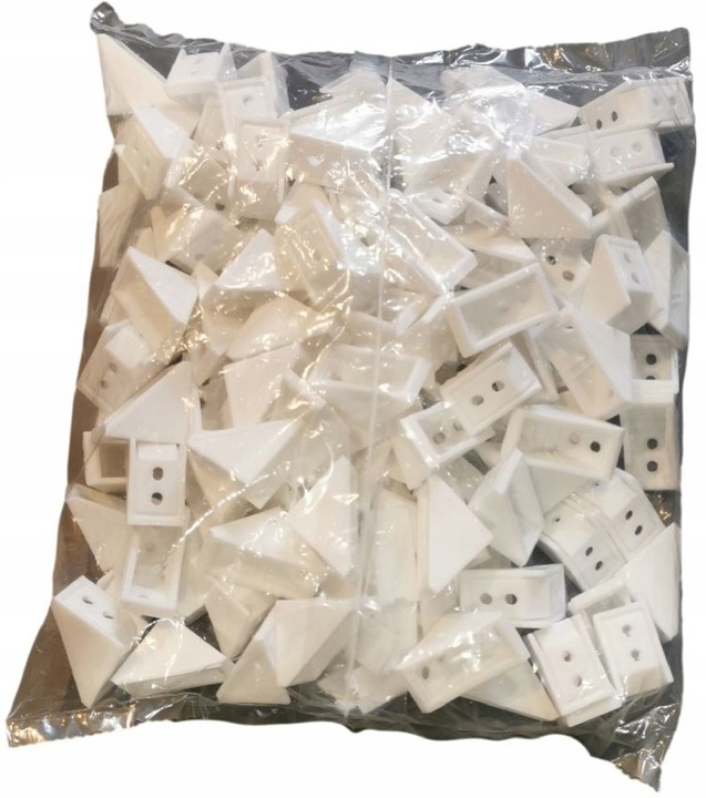 

Komandorek podpórka do półek Duża biała 100 szt