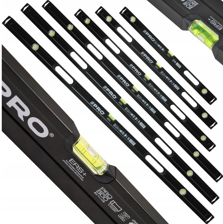 Zestaw Poziomic 60/80/100/120/150/200 cm Pro