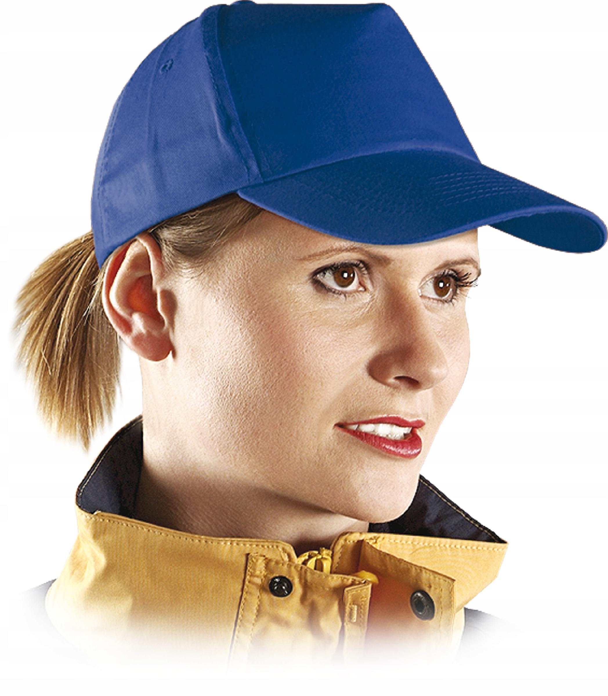 

Czapka ochronna robocza z daszkiem Drelichowa Bhp