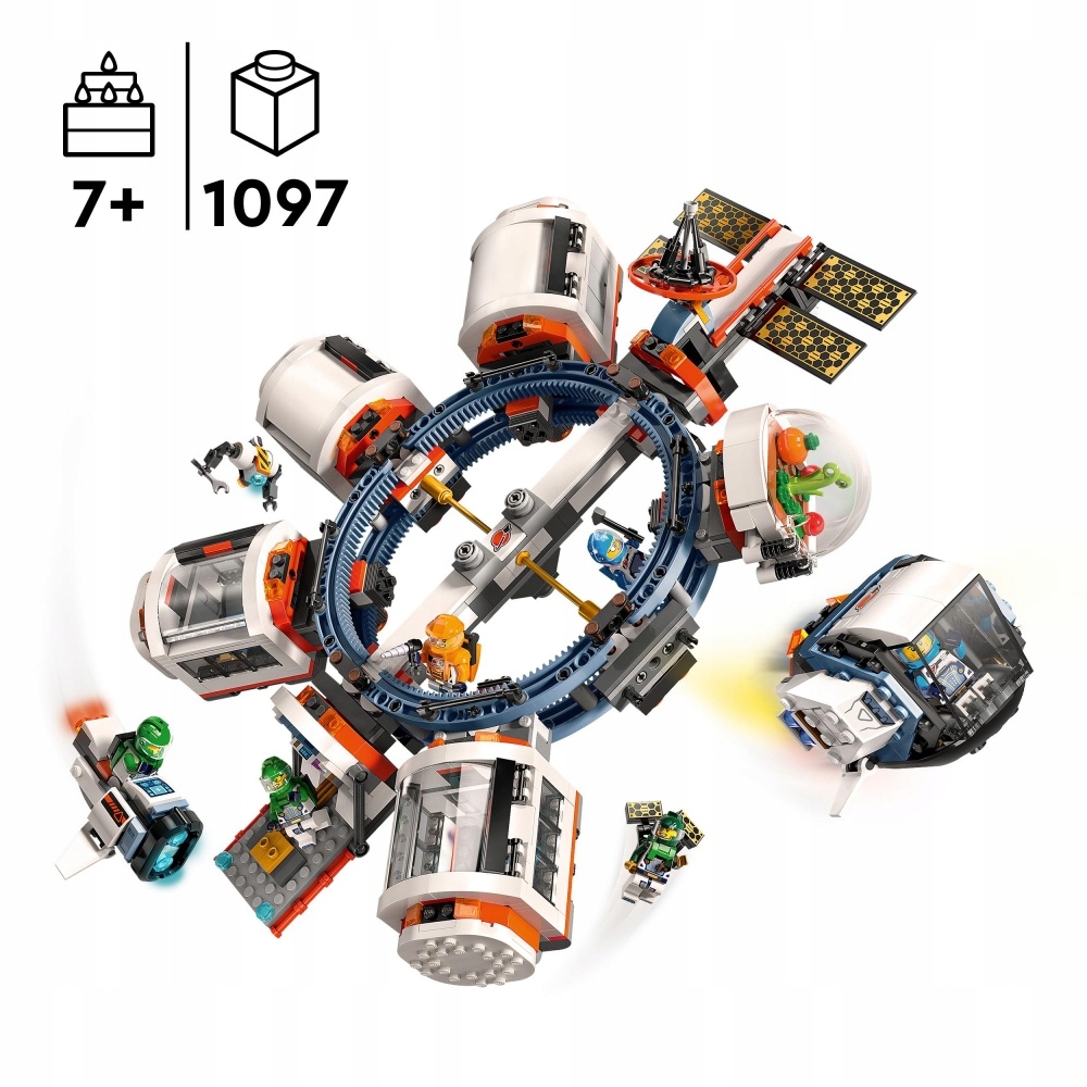 LEGO 60433 CITY Modułowa stacja kosmiczna Płeć chłopcy dziewczynki