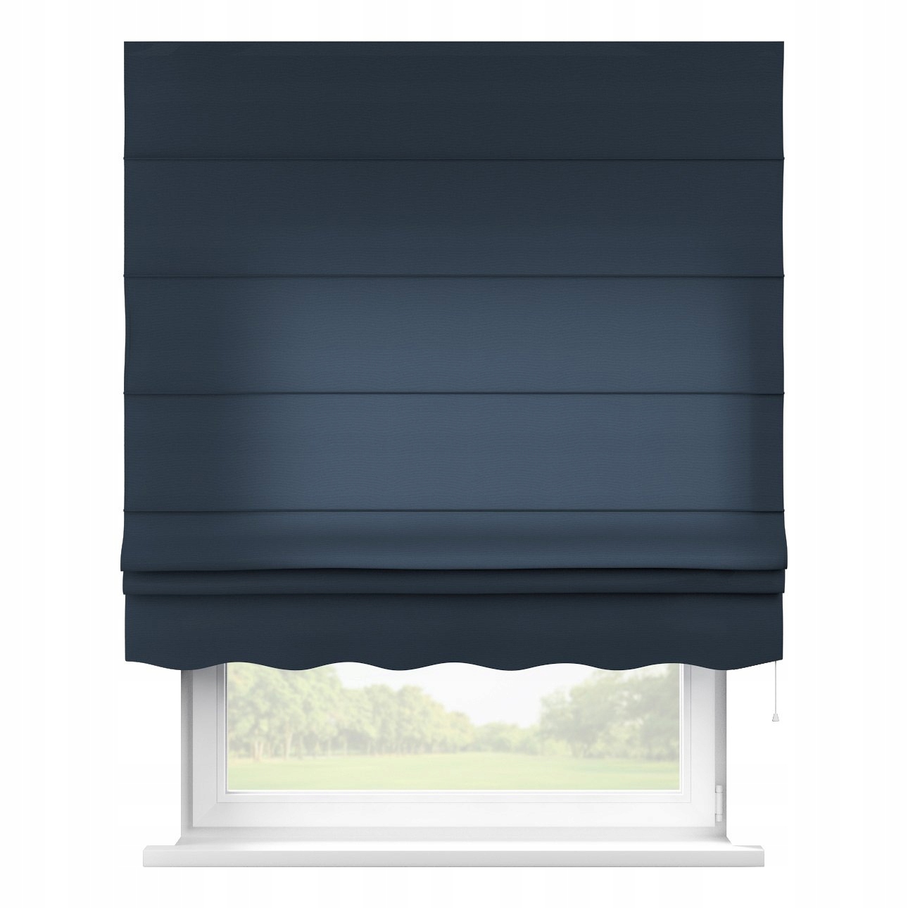 Hotová rímska roleta Florencia 80x160 cm modrá