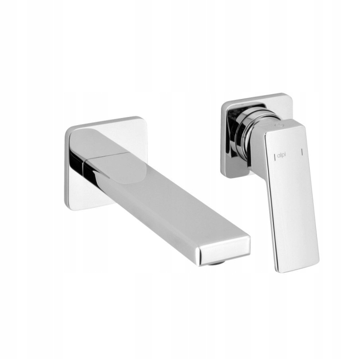 Sapho NOTOS bateria umywalkowa ścienna chrom NN018