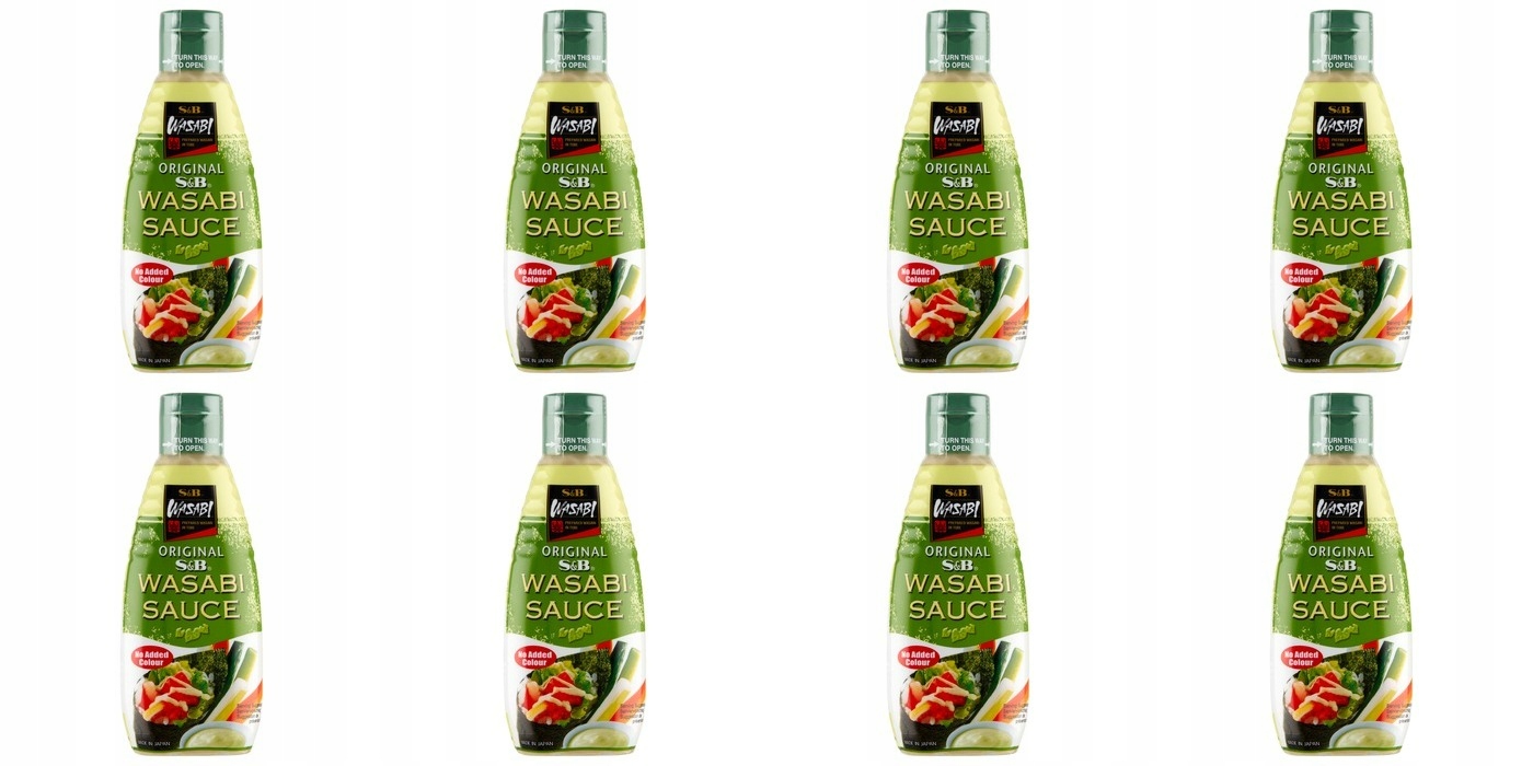 Levně 8 x 170 g S&b omáčka wasabi