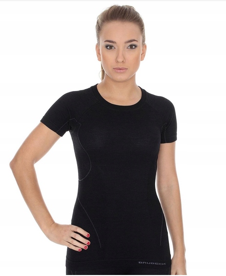 ФУТБОЛКА ЖЕНСКАЯ ТЕРМО BRUBECK ACTIVE WOOL MERINO L