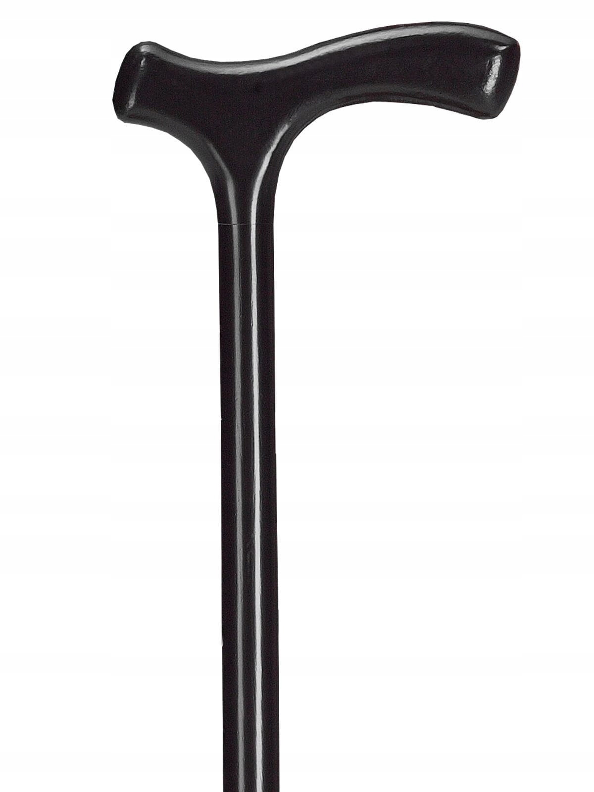 Laska drewniana Ossenberg z uchwytem Fritz czarna