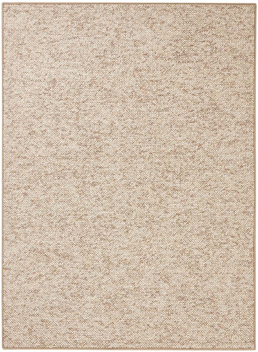 Koberec do obývacího pokoje 200 x 300 cm, smyčkový tuftovaný, béžový měkký vlas