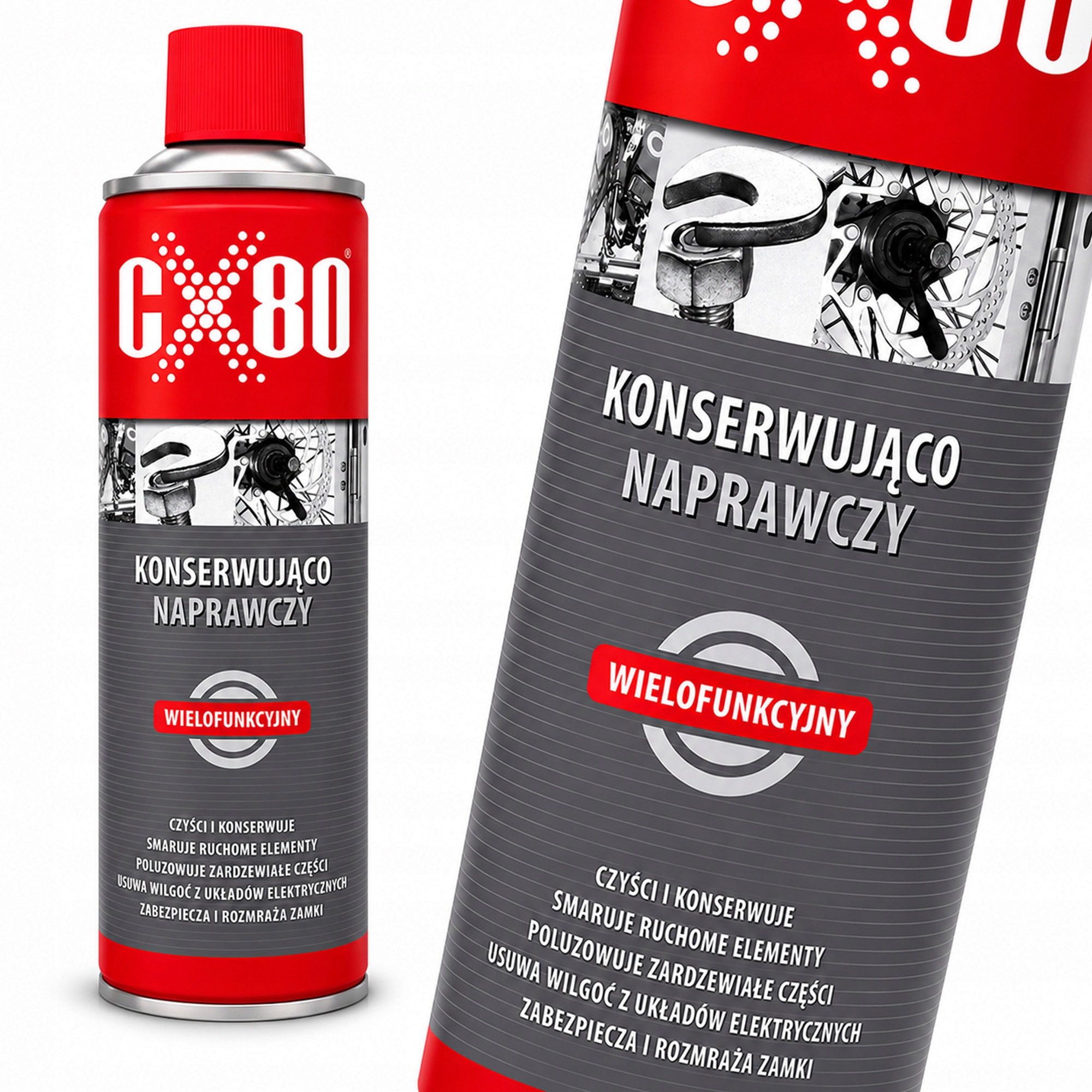 CX80 Wielozadaniowy Płyn Preparat Konserwująco Naprawczy 250ml CX-80