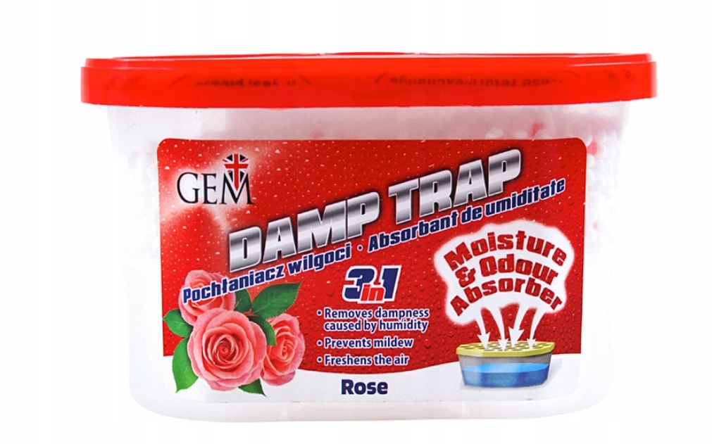 

Gem Pochłaniacz Wilgoci 3w1 Rose 400 ml