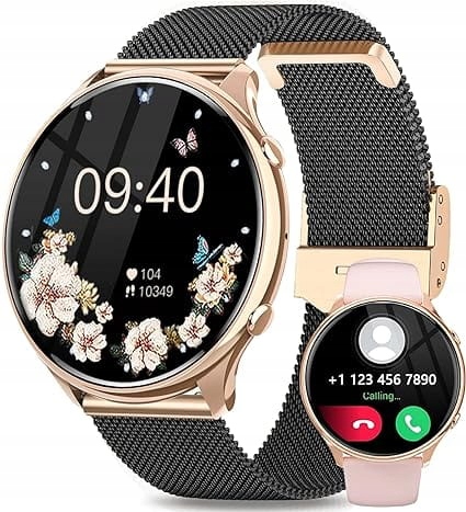 Smartwatch Fitonme G37 czarno-złoty