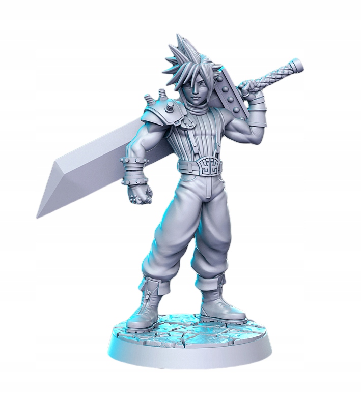 

Figurki Rne Claude wojownik Final Fantasy Rpg