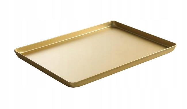 Cukrářská Miska Hendi 808559 Expoziční hliníková zlatá 300 x 200 mm