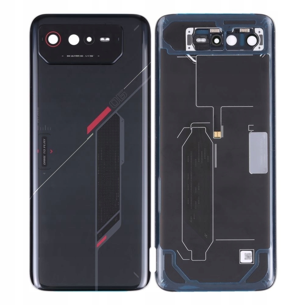 Asus Rog Phone 6 Klapka Baterii Obudowa Tył Szkło Aparatu Oryginał panel