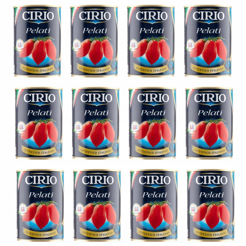 Levně Balení celých loupaných Rajčata Pelati 400 g Cirio