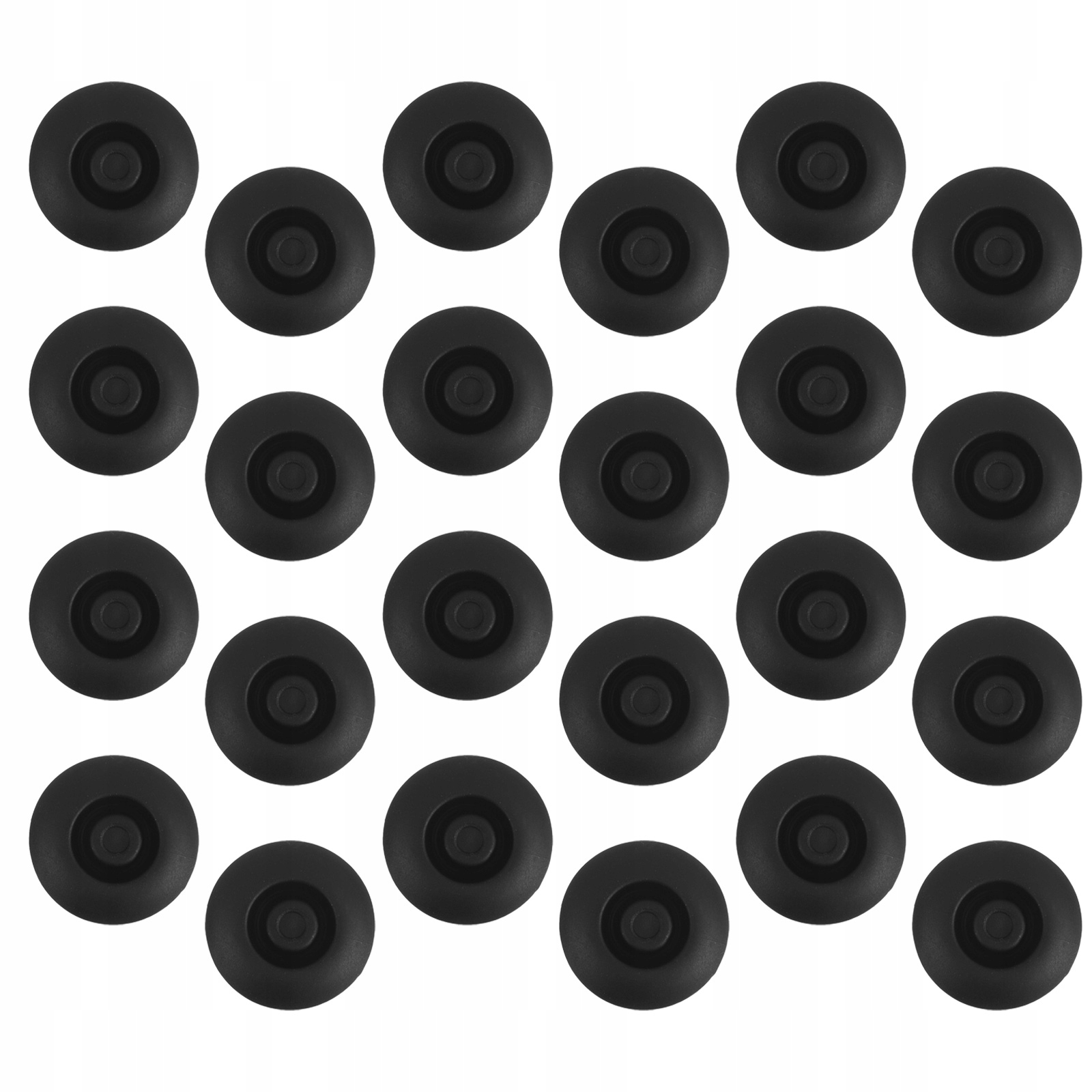 24 SZT. GUMOWE ZAŚLEPKI DO OKRĄGŁYCH OTWORÓW - ODPORNE NA KURZ CZARNE ZAŚLEPKI DO KAROSERII SAMOCHODOWEJ