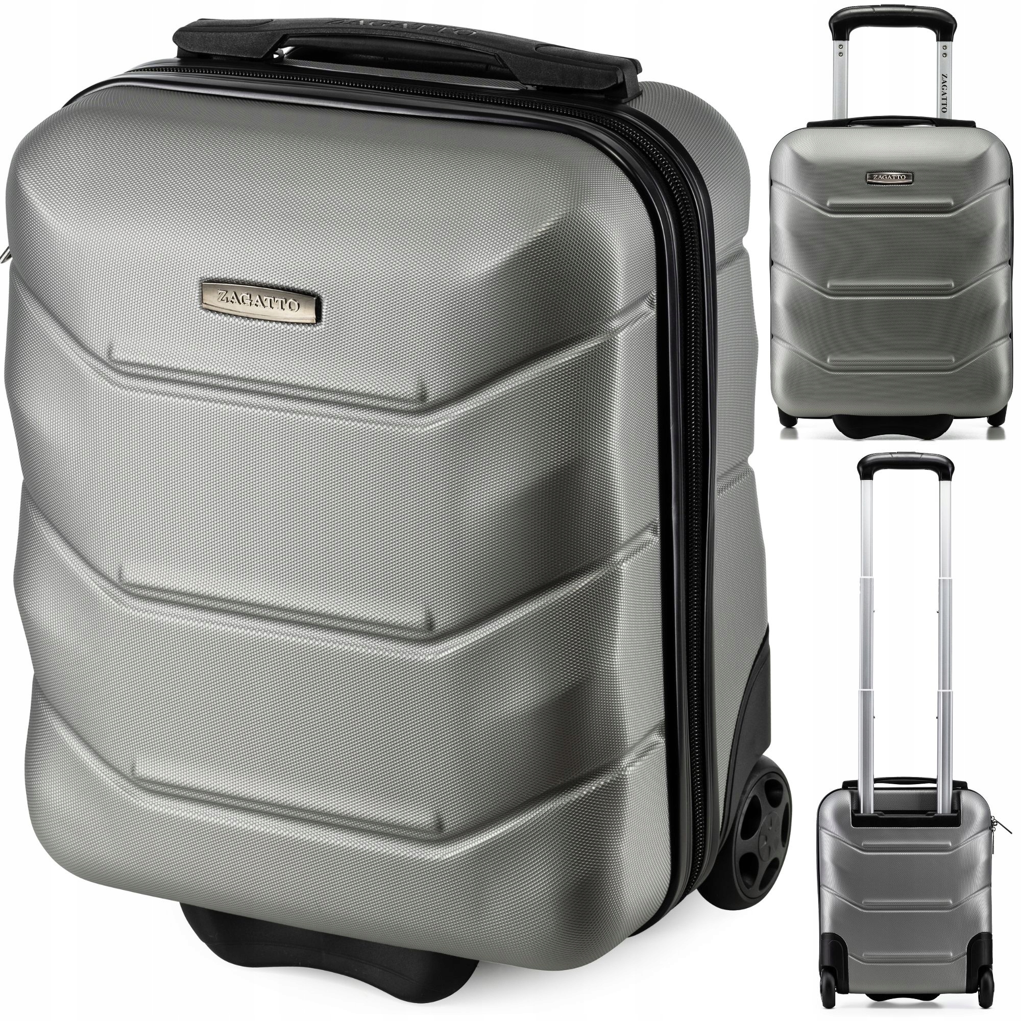 Malý kabinový kufr na kolečkách 40x30x20 cm, příruční zavazadlo Wizzair Zagatto