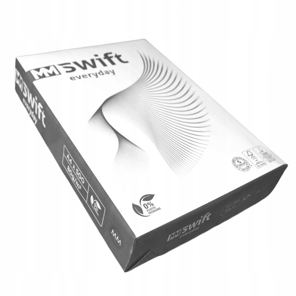 

Papier ksero Biurowy A4 500k 80g Swift everyday