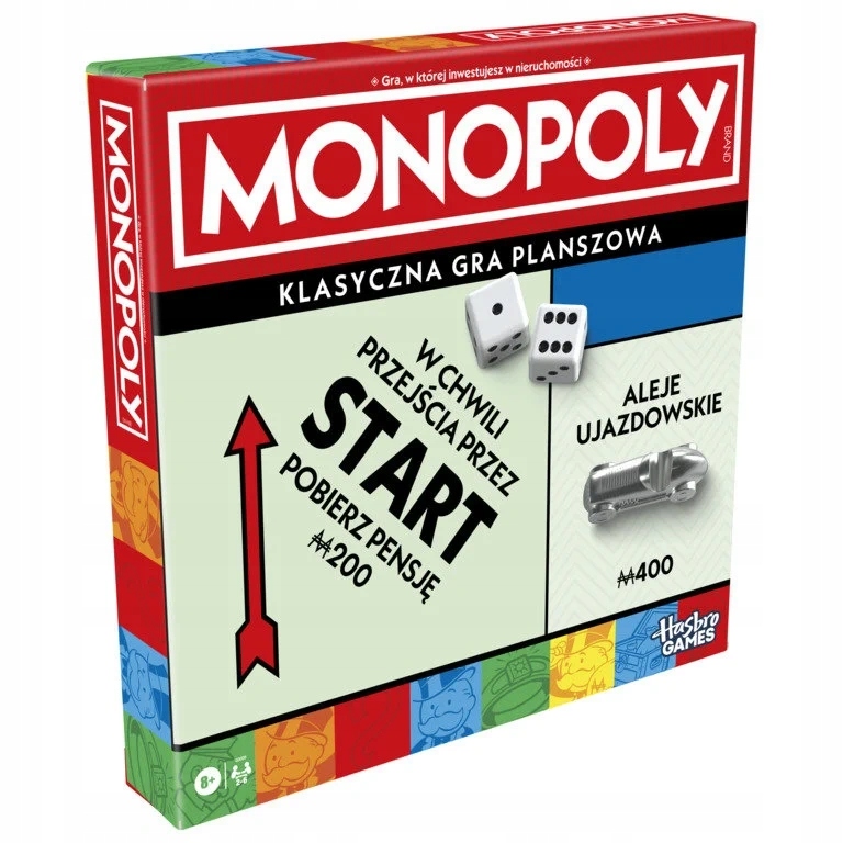 Monopoly Klasyczne Standard gra planszowa
