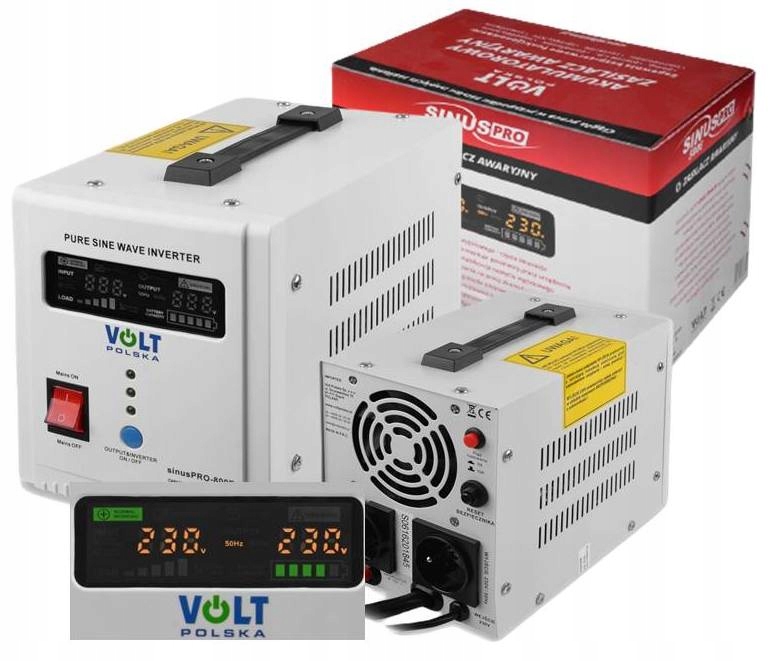 Zasilacz Awaryjny Przetwornica Ups Sinus Pro 500 E