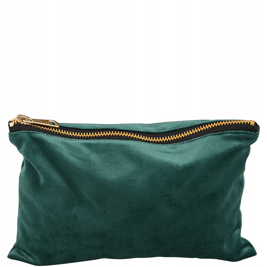 

Kosmetyczka Welurowa Zielona 16x22,5 Torebka