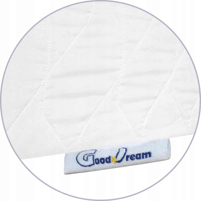 MATERAC PIANKOWY 100x200 wysokość 10cm średnio twardy H3 pikowany pokrowiec Szerokość materaca 100 cm