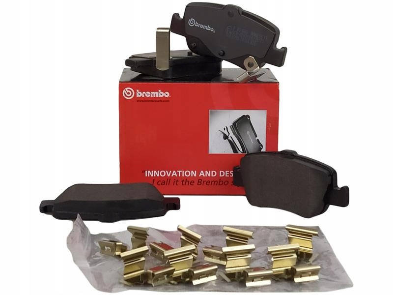 

Brembo Zestaw klocków hamulcowych, hamulce tarczow