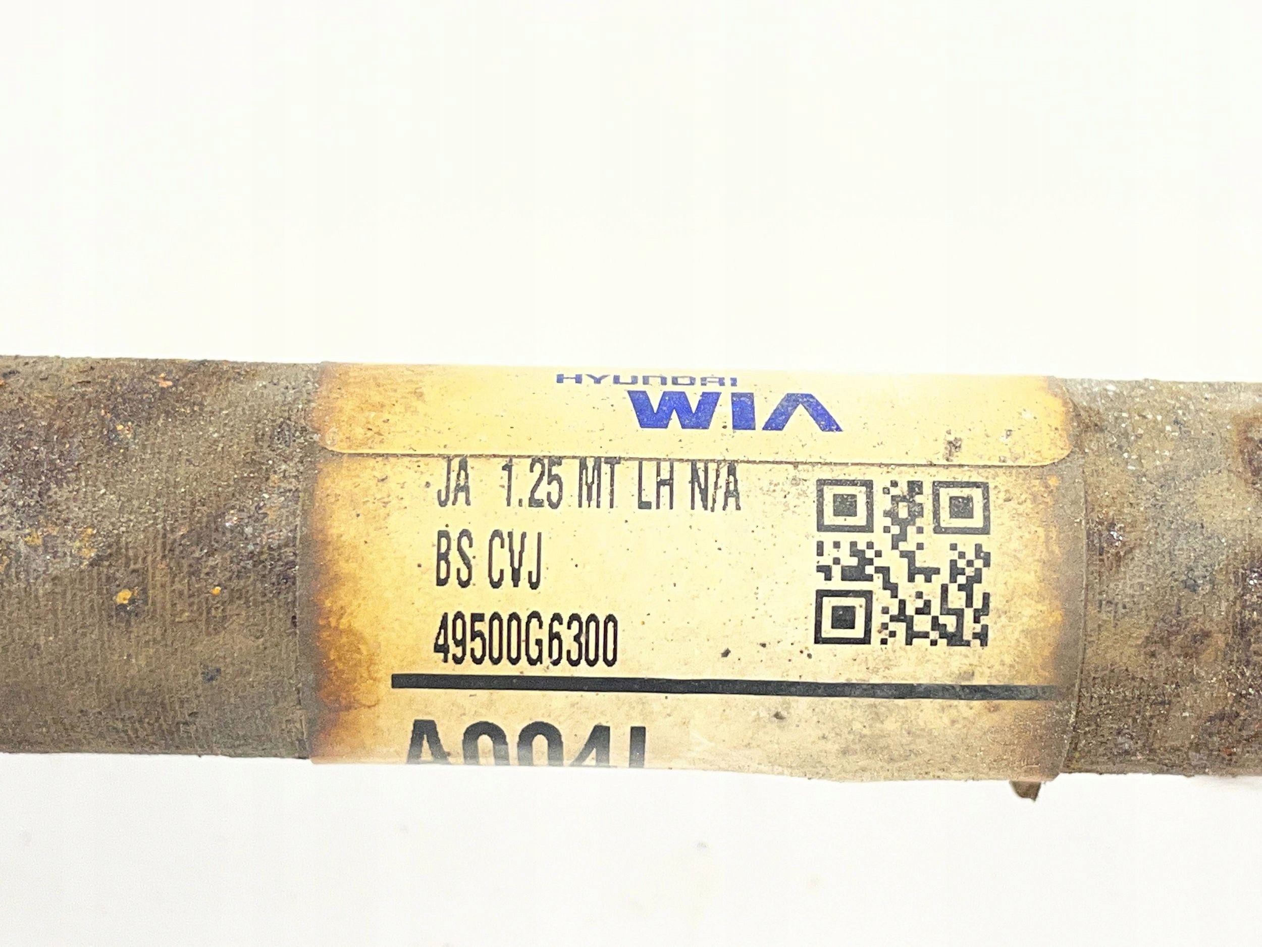 semi-axis front front left KIA Picanto 3 III 17- 1.2 49500G6300