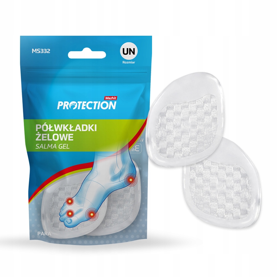 

Wkładki Amortyzujące Mazbit Żelowe Selma Odciski