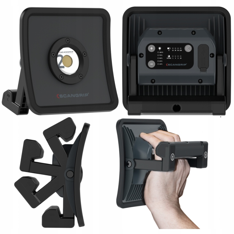 

Scangrip halogen 2000 lumenów Nova R 03.5456