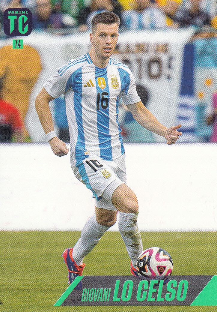 Top Class 2025 Fifa Base Card Giovani Lo Celso 74