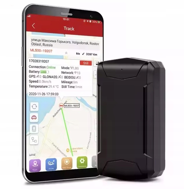 Gps lokátor odposlech draVires velká akumulátor magnet do auta