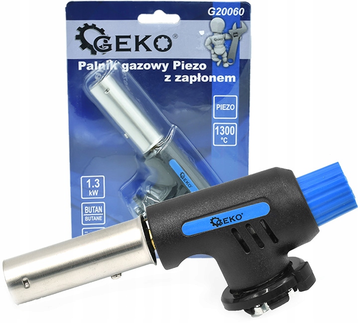 

Palnik Gazowy Piezo Z Zapłonem Geko G20060