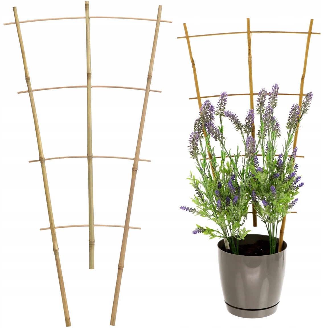 

Drabinka Bambusowa Podpórka Do Roślin Kwiatów 60cm