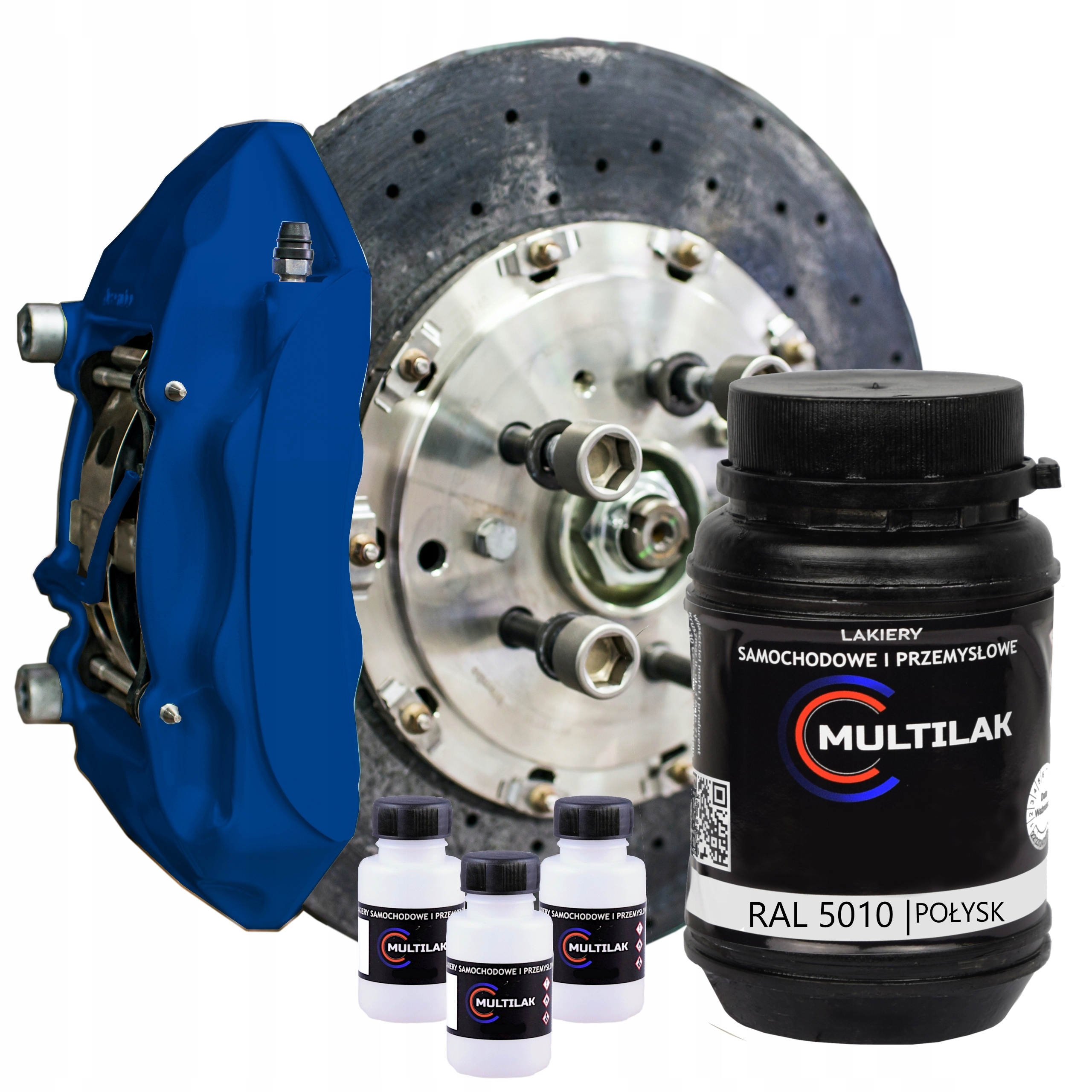 Lakier do zacisków hamulcowych Ral 5010 połysk
