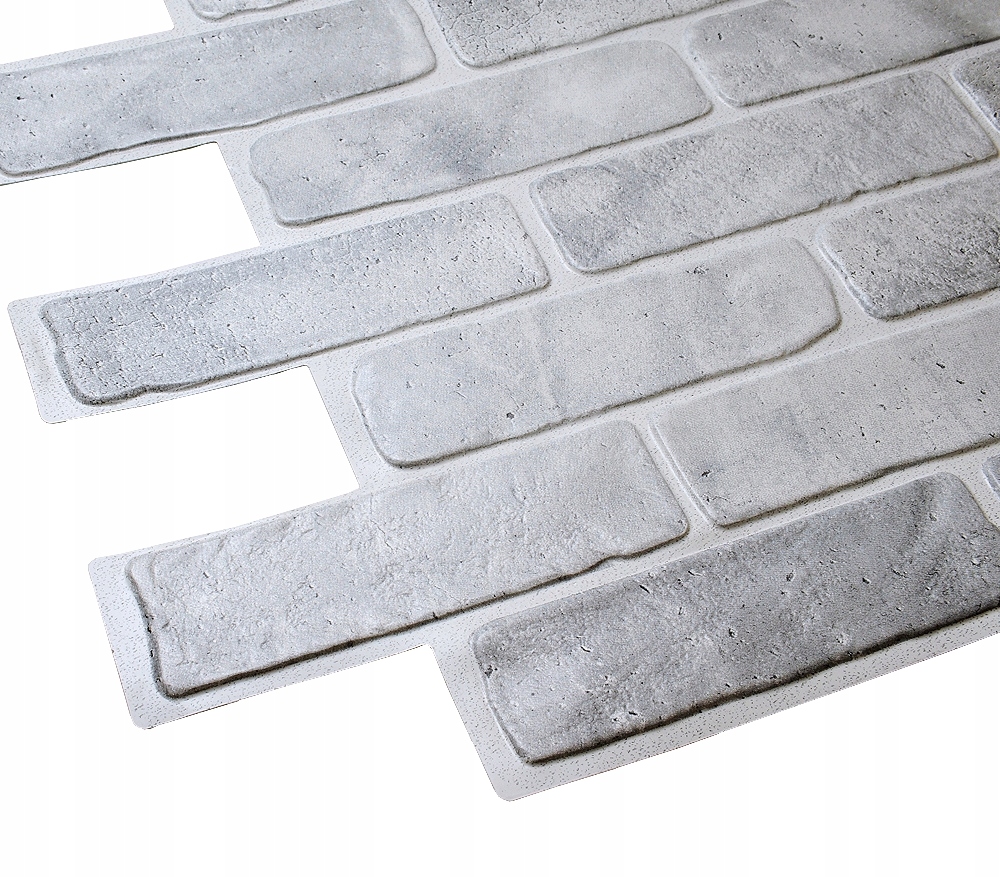 Panel Ścienny PCV Szara Cegła Old Brick Grey Typ dekor